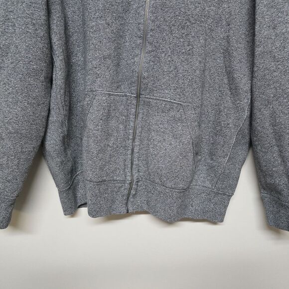 Polo Ralph‎ Lauren Fleece Hoodie Sweatshirt Mens XL Gray Full Zip Long Sleeve - Picture 5 of 8